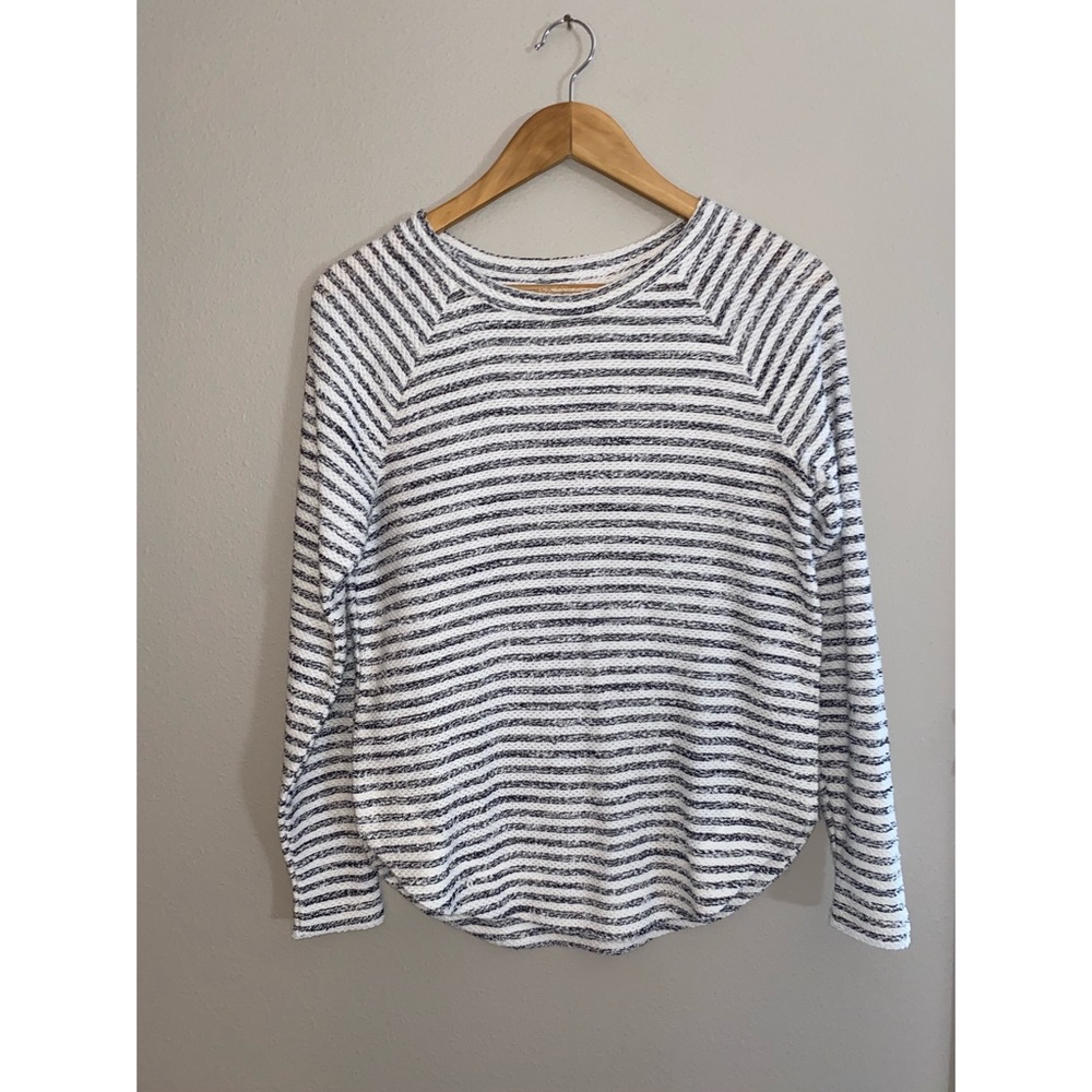 LOFT (Ann Taylor) Striped Knit Long Sleeve